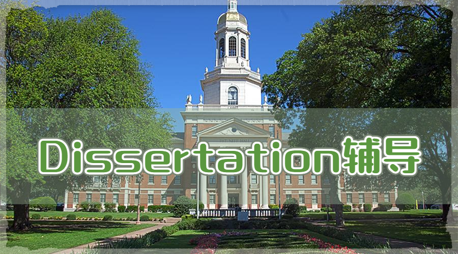 Dissertation輔導(dǎo)