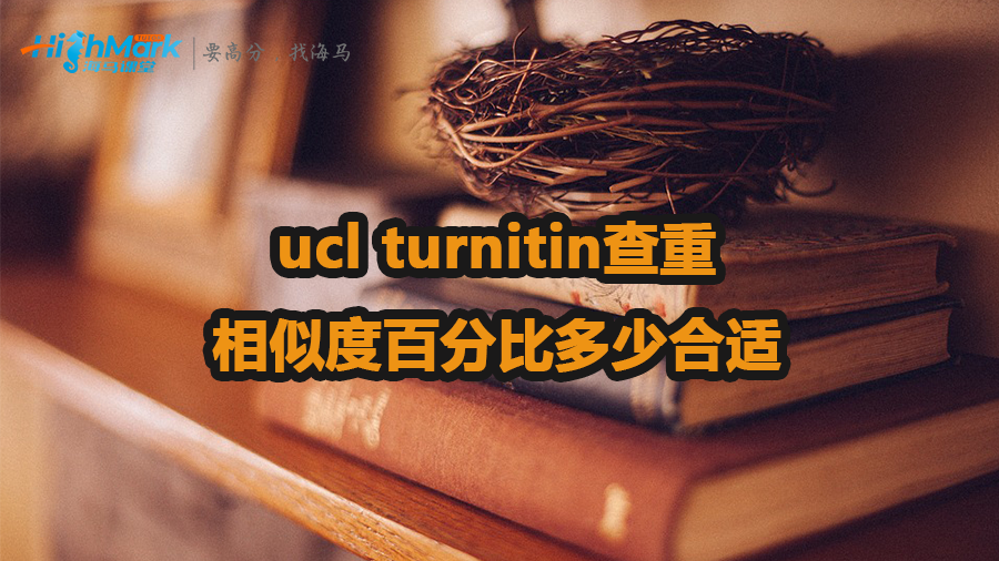 ucl turnitin查重相似度百分比多少合適