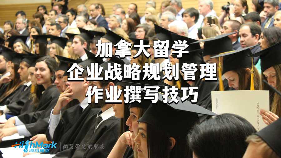 加拿大留學企業(yè)戰(zhàn)略規(guī)劃管理作業(yè)撰寫技巧