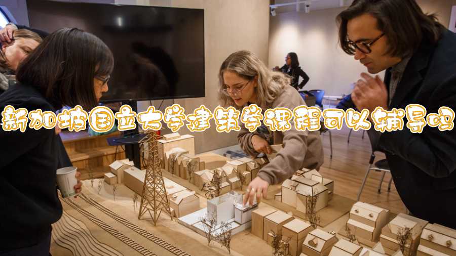 新加坡國立大學建筑學課程可以輔導嗎