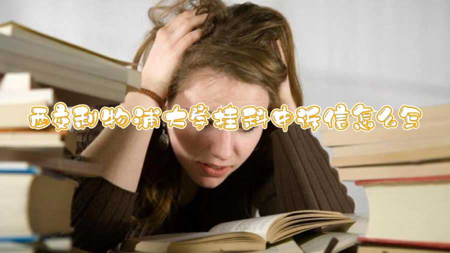 西交利物浦大學(xué)掛科申訴信怎么寫