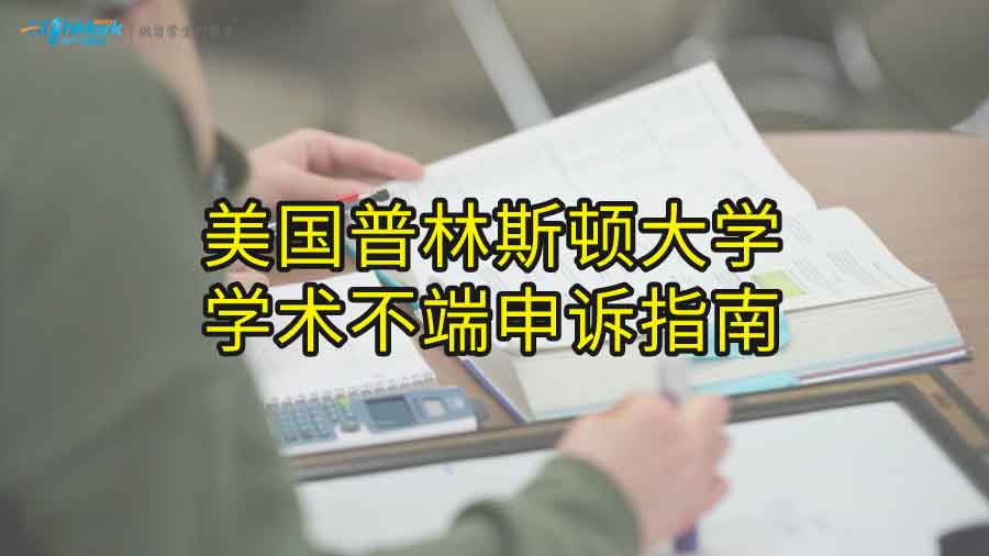 美國普林斯頓大學學術不端申訴指南