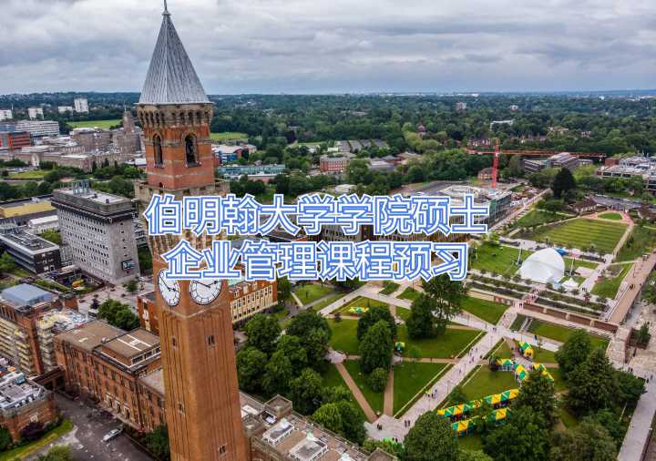 伯明翰大學(xué)學(xué)院碩士企業(yè)管理課程預(yù)習(xí)