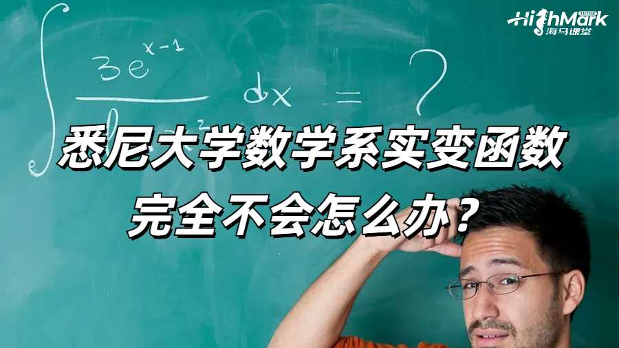 悉尼大學(xué)數(shù)學(xué)系實(shí)變函數(shù)完全不會(huì)怎么辦？