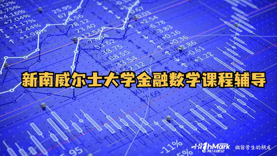 新南威爾士大學金融數(shù)學課程輔導