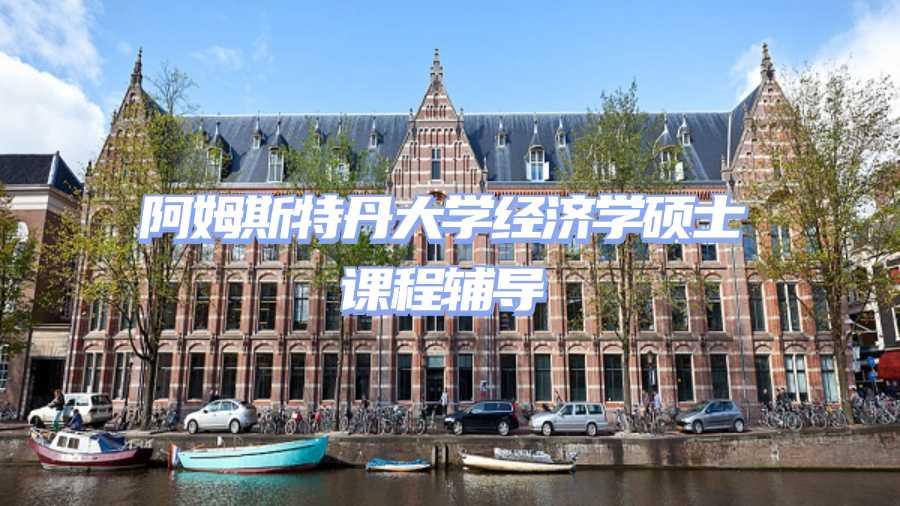 阿姆斯特丹大學課程輔導