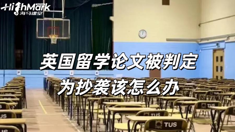 英國留學論文被判定為抄襲該怎么辦?