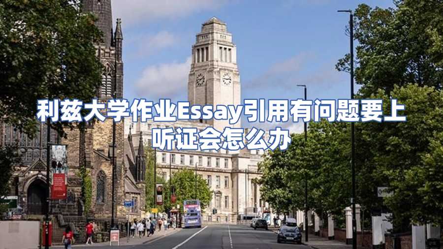 利茲大學(xué)作業(yè)Essay引用有問題要上聽證會(huì)怎么辦